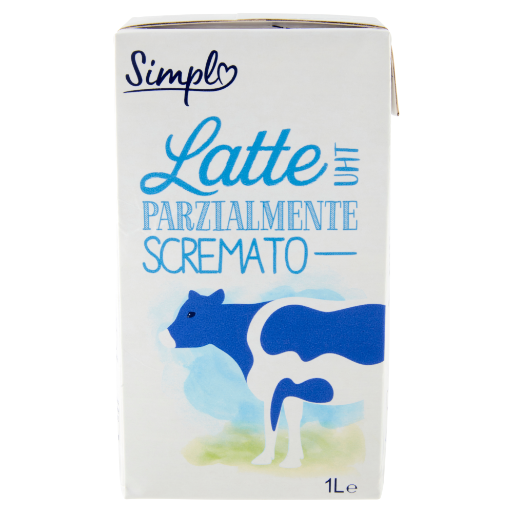 Simpl Latte UHT Parzialmente Scremato 1 L