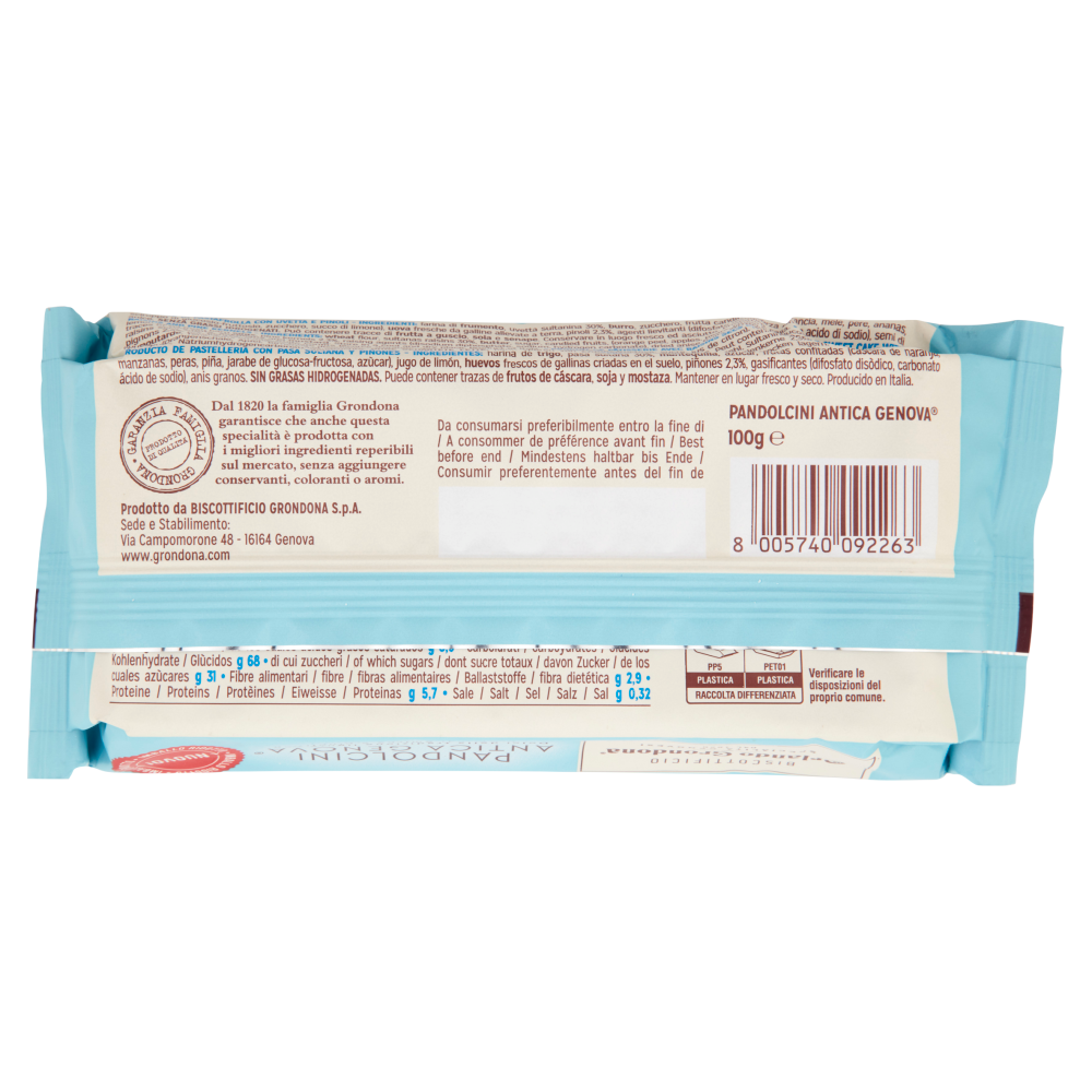 Orlando Grondona Pandolcini Antica Genova 100 g Carrefour