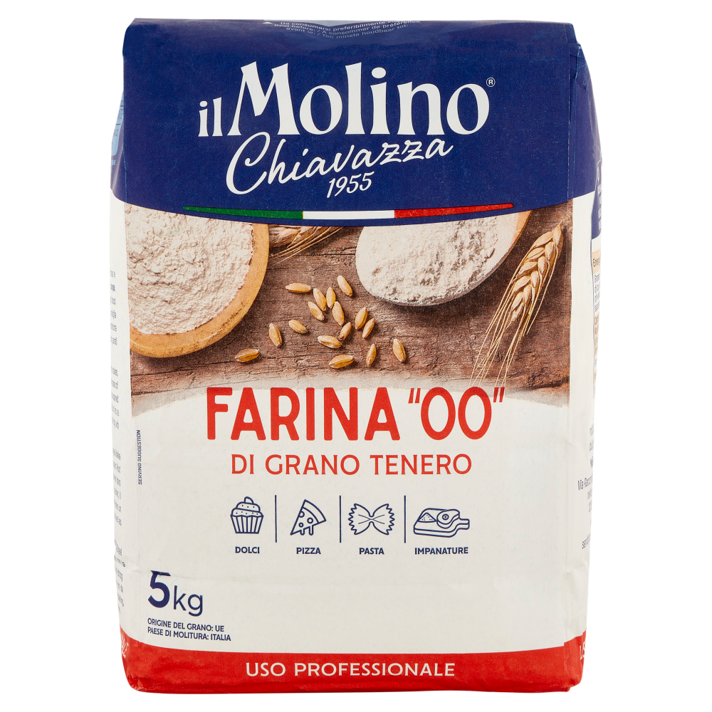 il Molino Chiavazza Farina "00" di Grano Tenero 5 kg