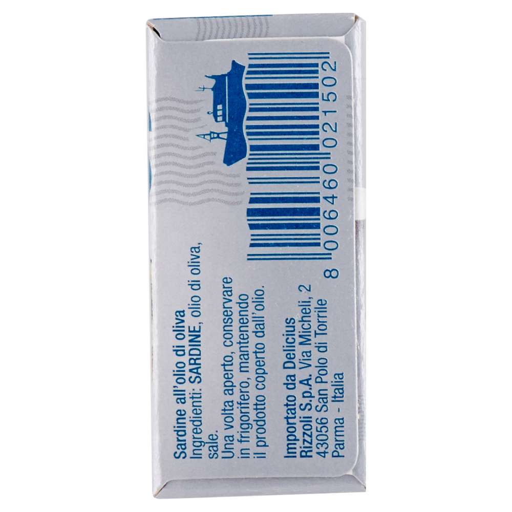 Delicius Sardine all'olio di oliva 120 g