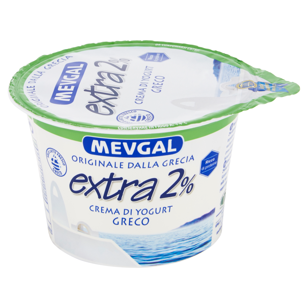 Megval extra 2% Crema di Yogurt Greco 150 g