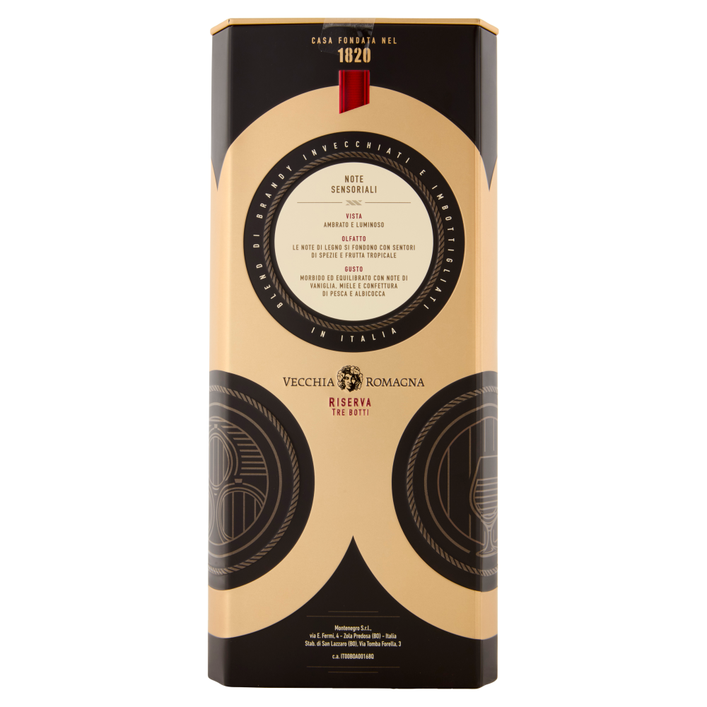 Vecchia Romagna Riserva Tre Botti 70 cl