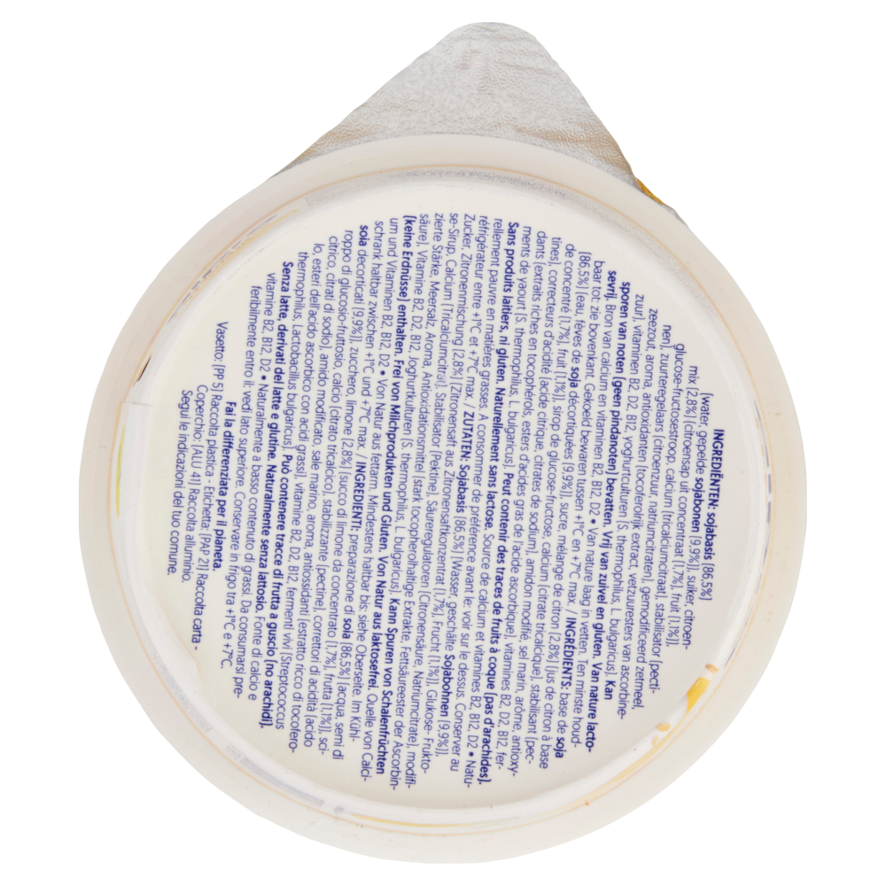 Alpro Alternativa Vegetale allo Yogurt, Gusto Lemon Cheesecake, Fonte di Calcio,Basso in grassi,135g