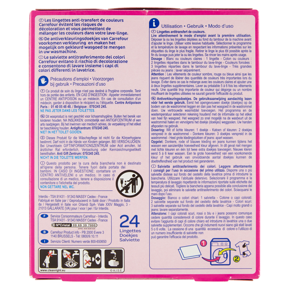 Carrefour Anti Trasferimento 24 pz
