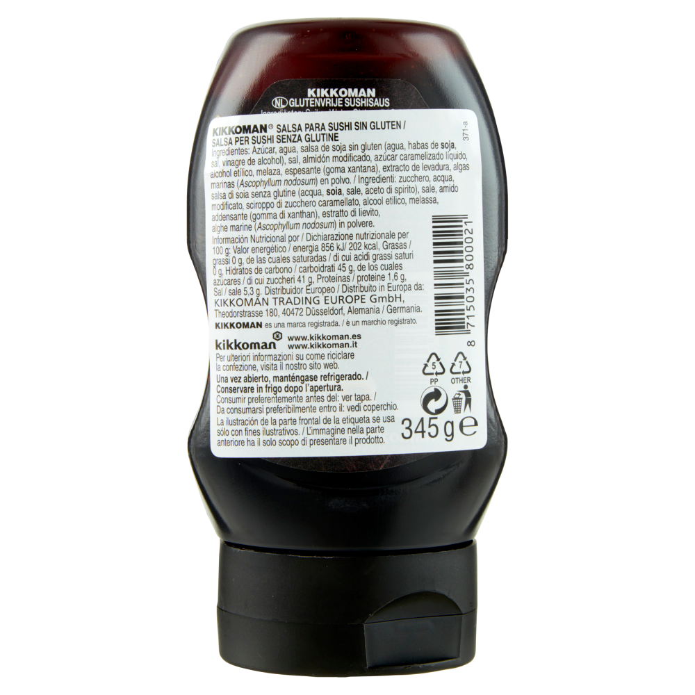 Kikkoman Gluten Free Sushi Sauce 345 g