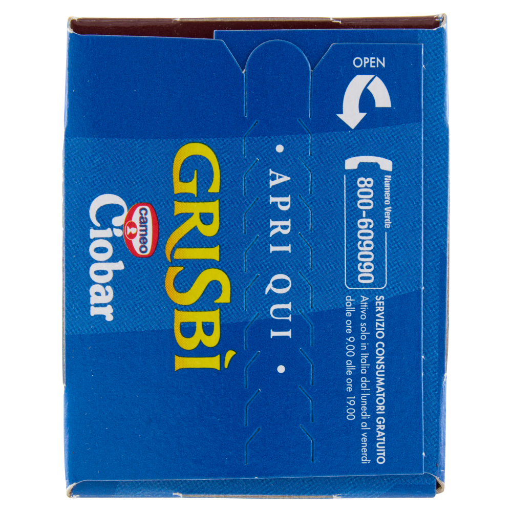 Grisbì con Crema cameo Ciobar 9 x 12.5 g