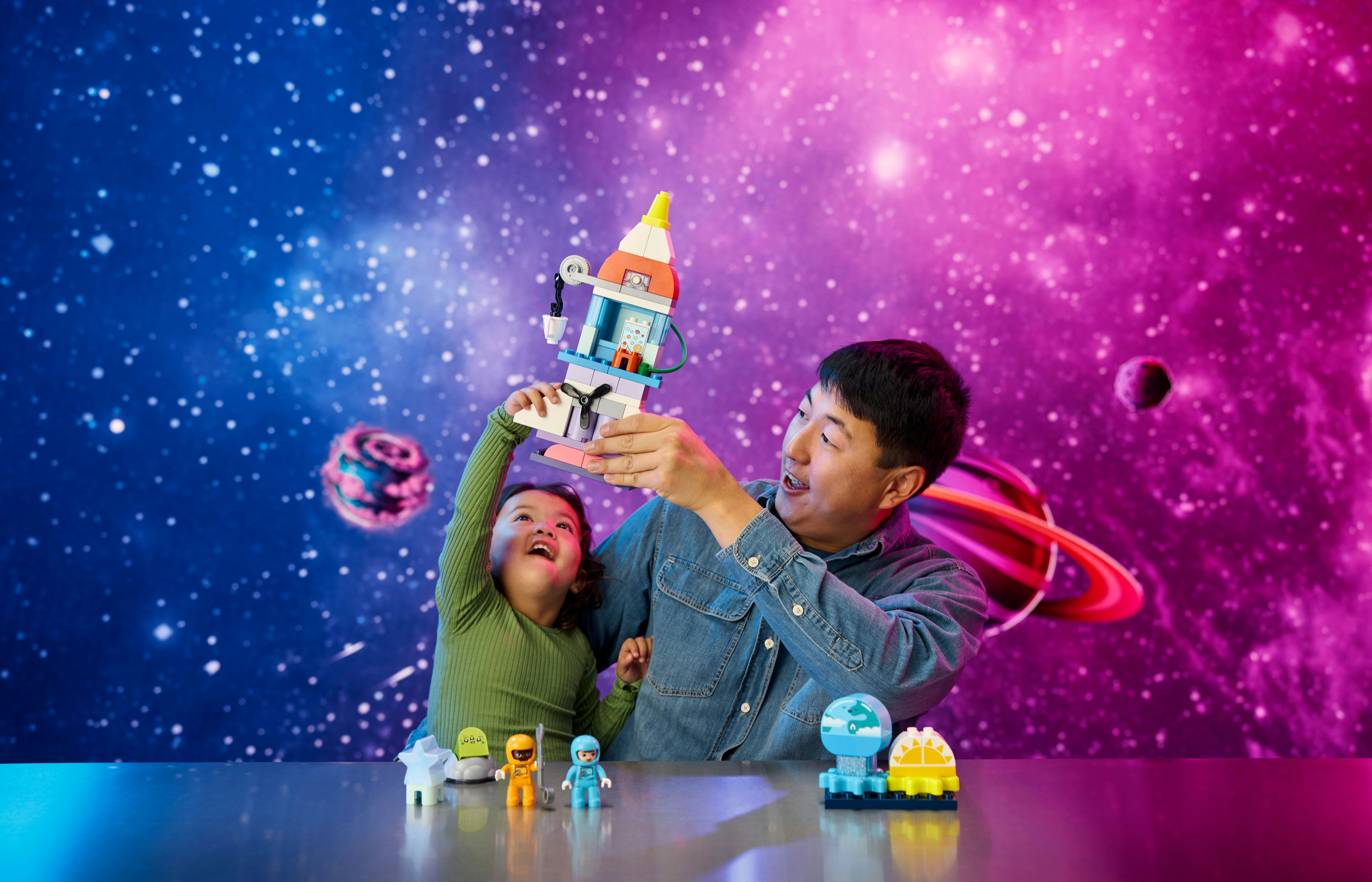 LEGO DUPLO Avventura dello Space Shuttle 3 in 1