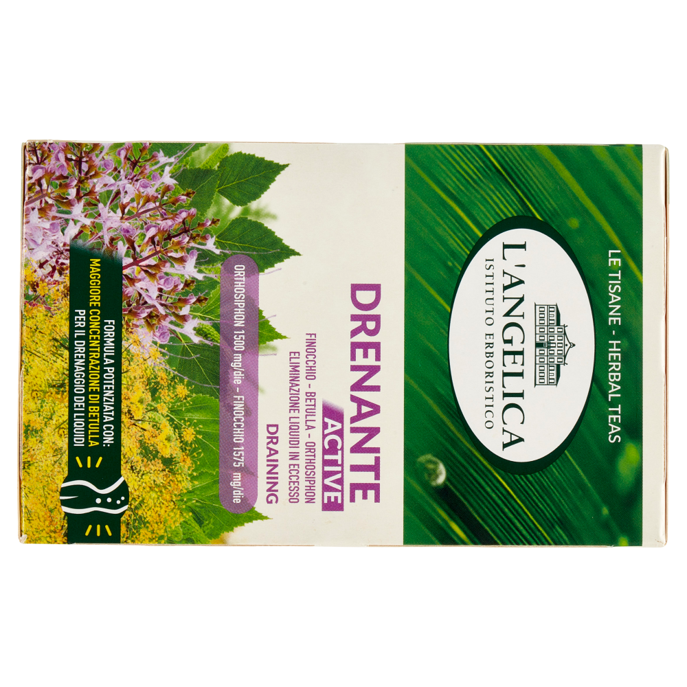 L'Angelica Le Tisane Drenante Active 18 Filtri 35,1 g