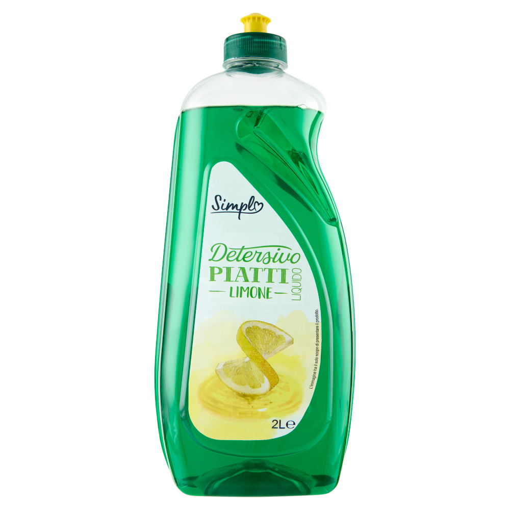 Simpl Detersivo Piatti Limone Liquido 2 L