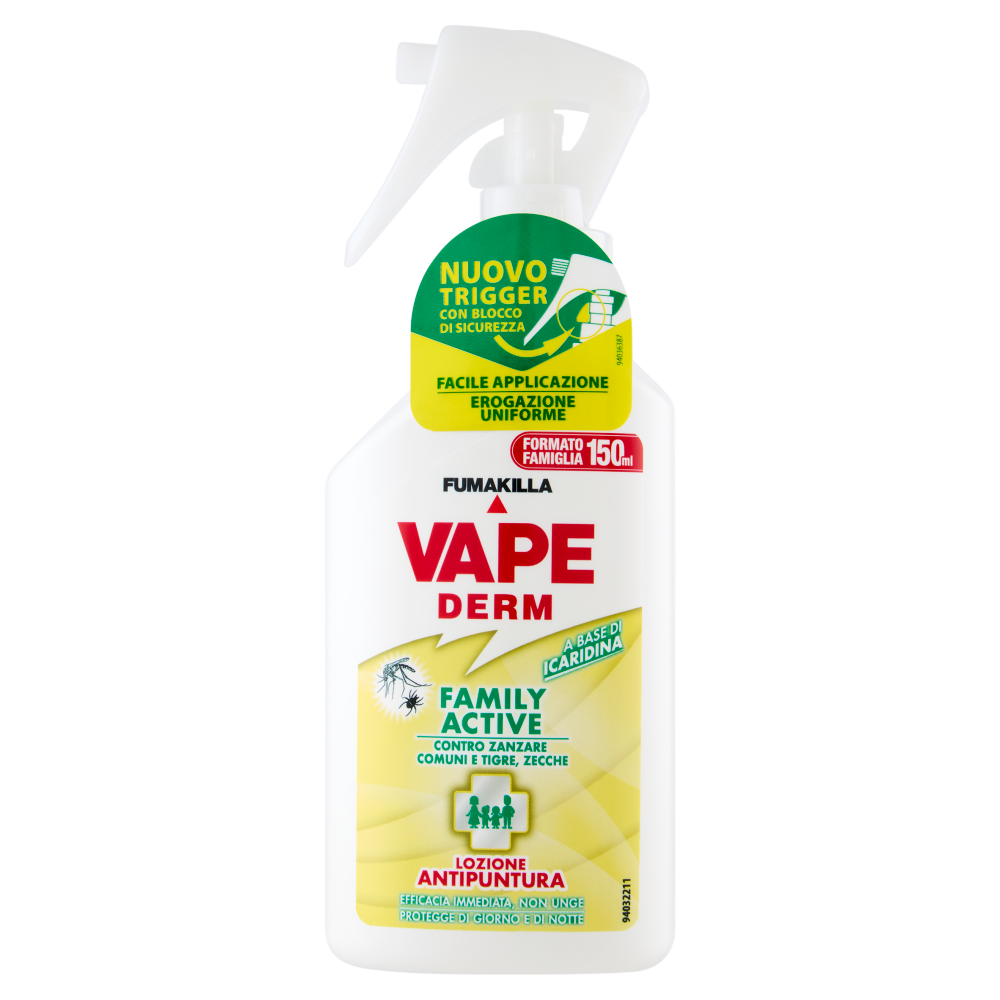 VAPE Derm Family Active Lozione Dopopuntura 150 ml