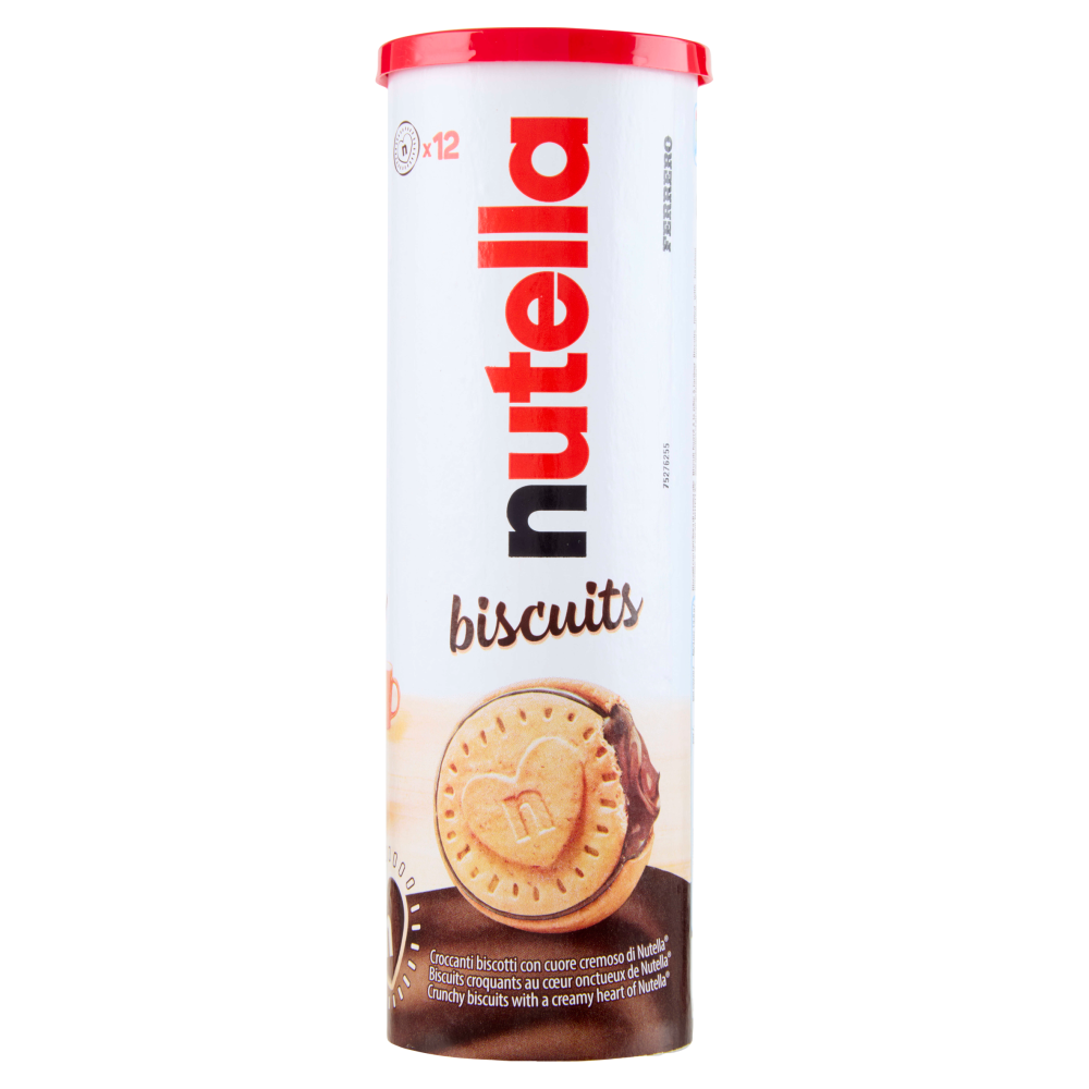 nutella biscuits 12 pezzi 166 g
