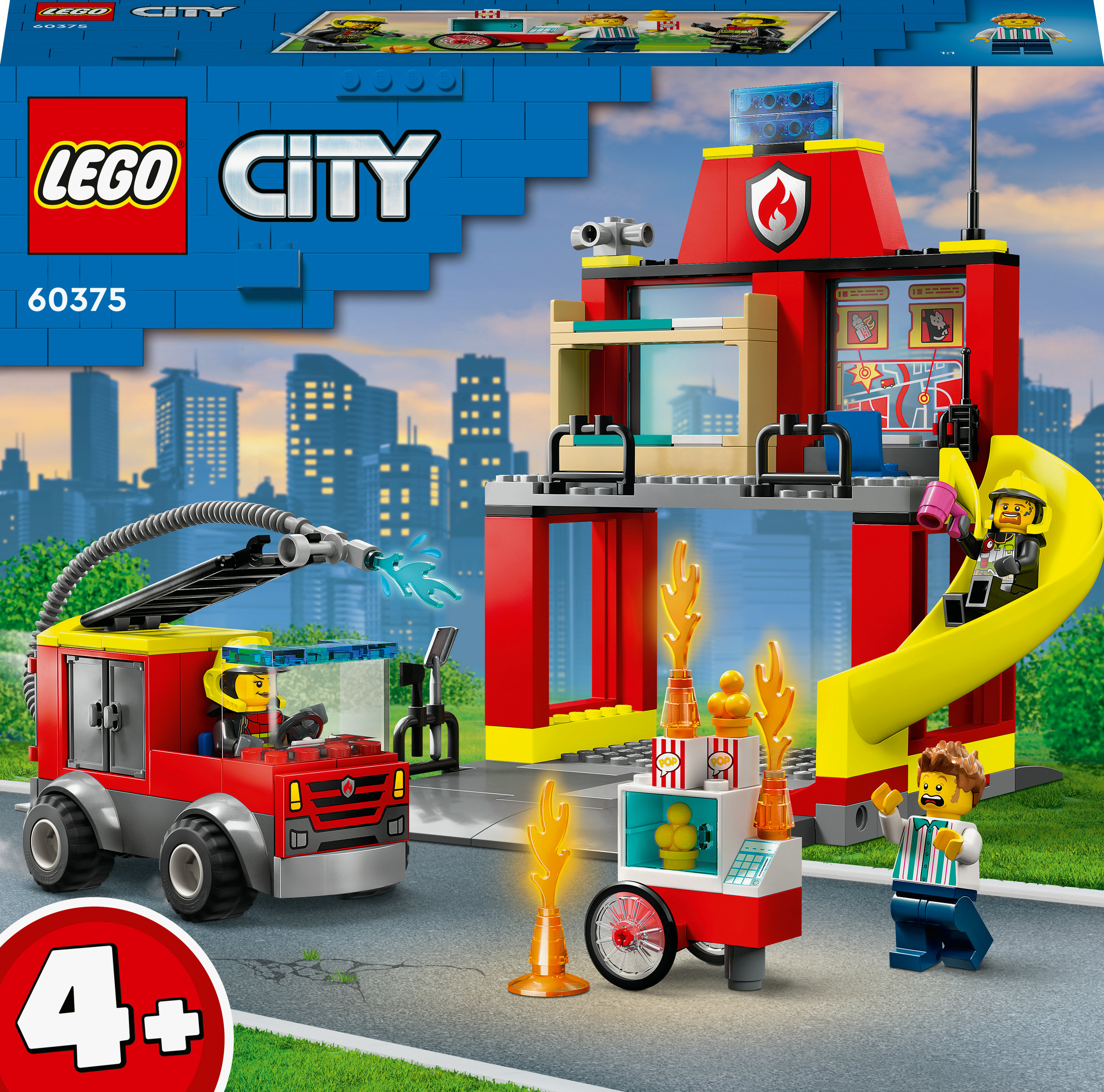 LEGO City Caserma dei pompieri e autopompa