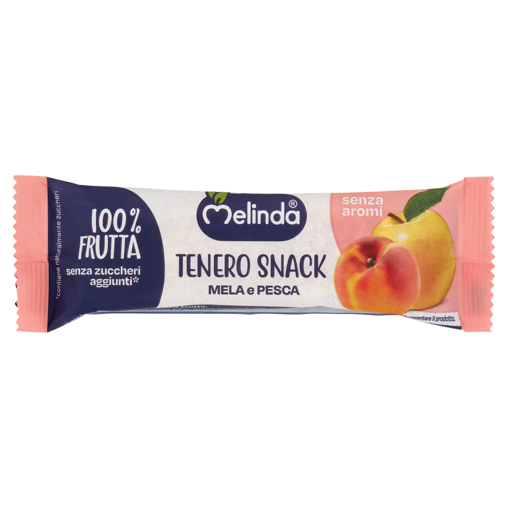 Melinda Tenero Snack Mela e Pesca 25 g