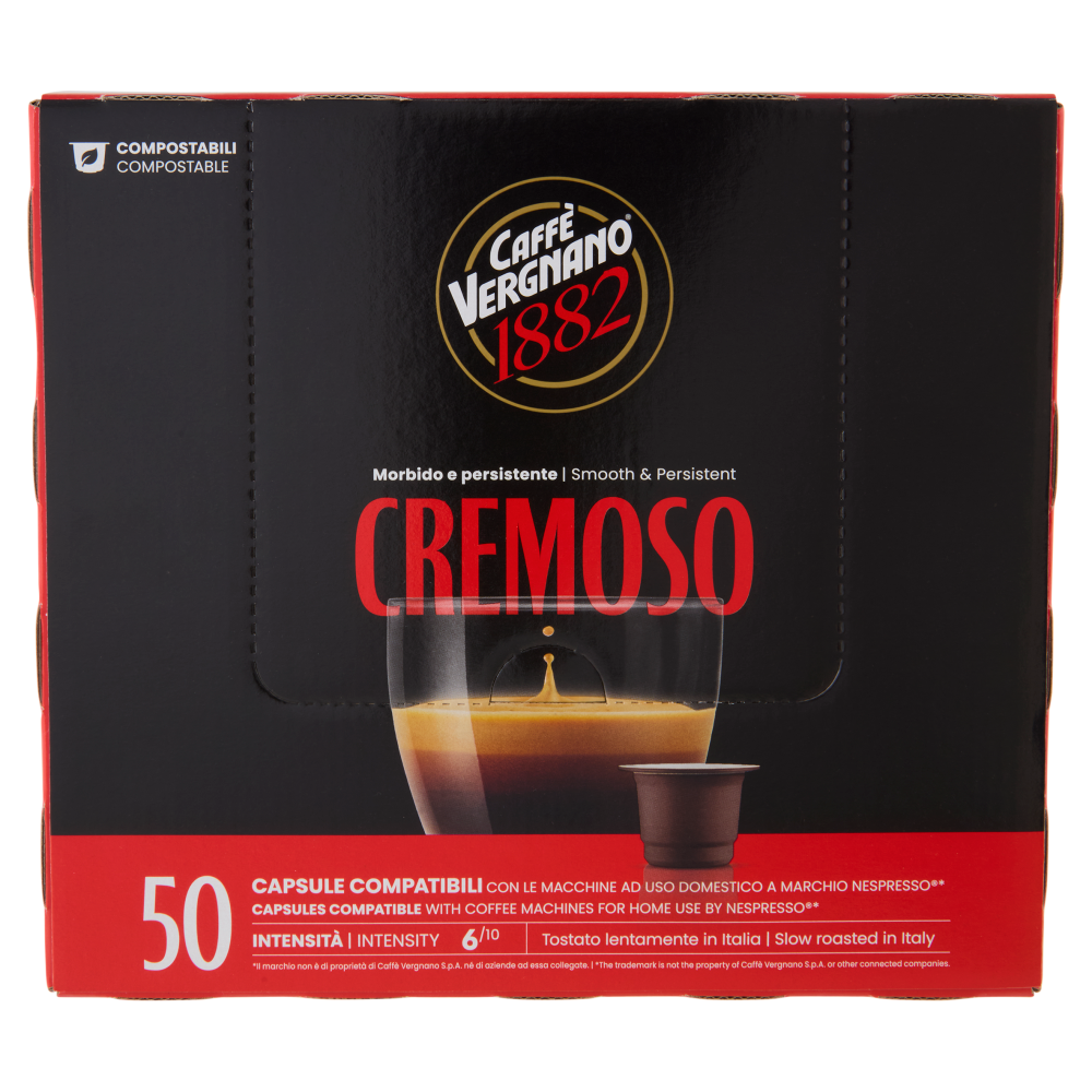 Caffè Vergnano Cremoso Capsule Compatibili Nespresso Carrefour