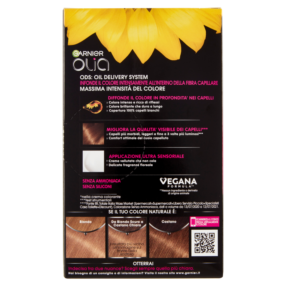 Garnier Olia Tinta Capelli, Senza Ammoniaca, Dark Blonde 70