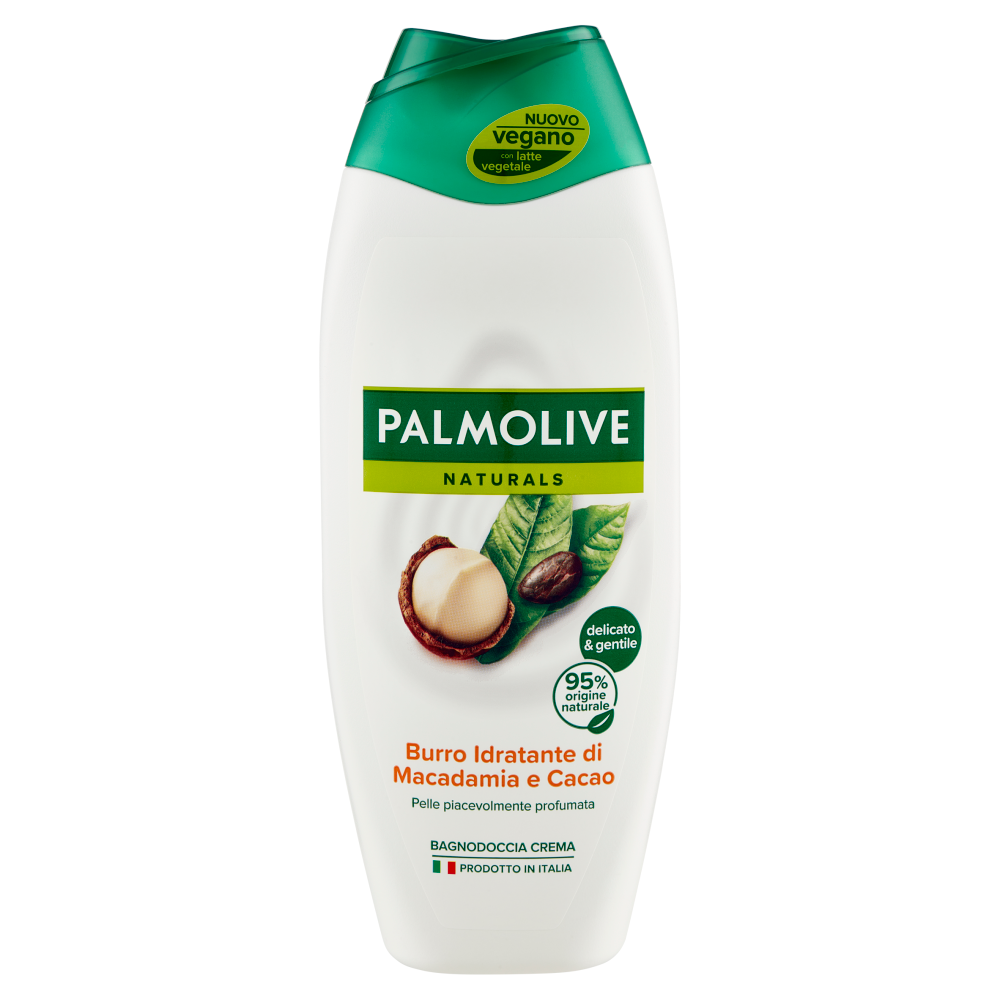Palmolive bagnoschiuma Naturals Macadamia e Cacao idratante 500ml