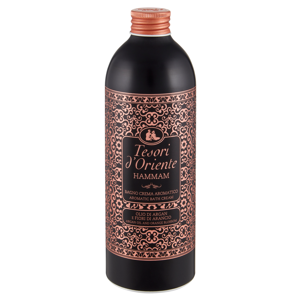 Tesori d'Oriente Hammam Bagno Crema Aromatico Olio di Argan e Fiori di Arancio 500 ml