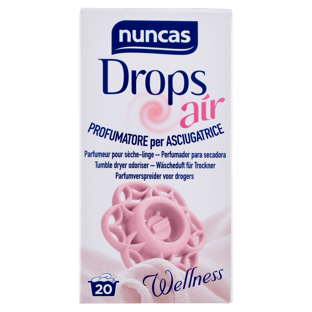 nuncas Drops air Profumatore per Asciugatrice Wellness 18 g