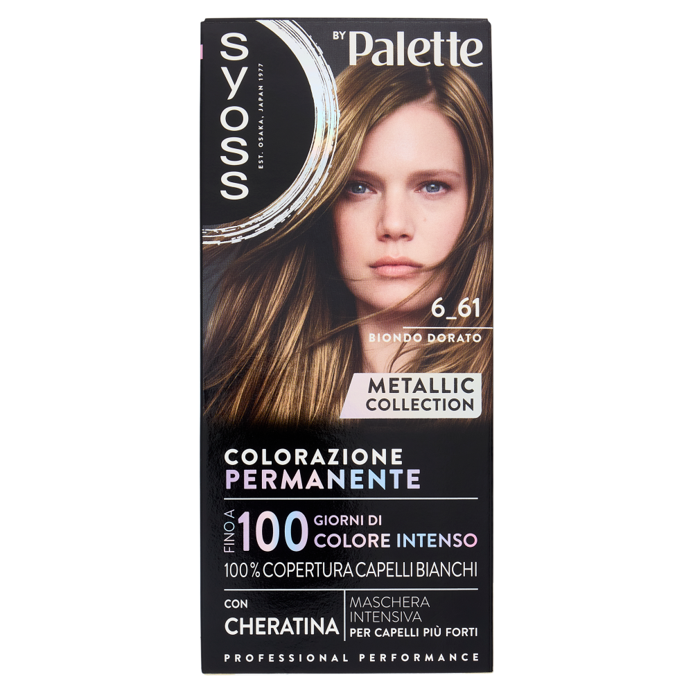Syoss By Palette Colorazione Permanente 6_61 Biondo Dorato