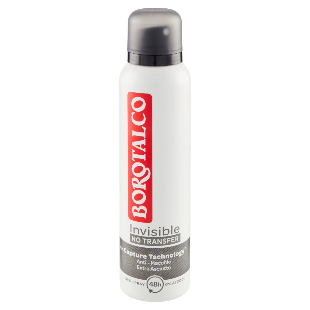 Borotalco Invisible No Transfer Deo Spray 150 ml