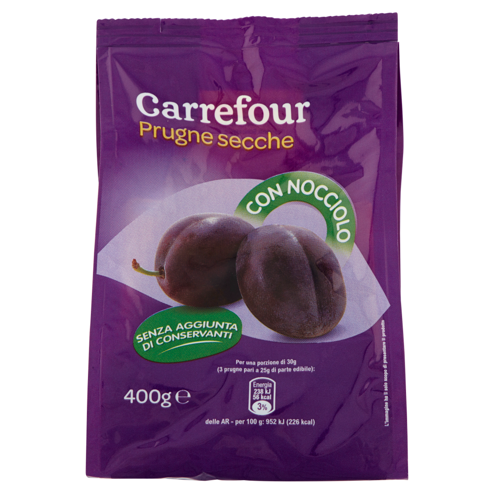 Carrefour Prugne secche con Nocciolo 400 g