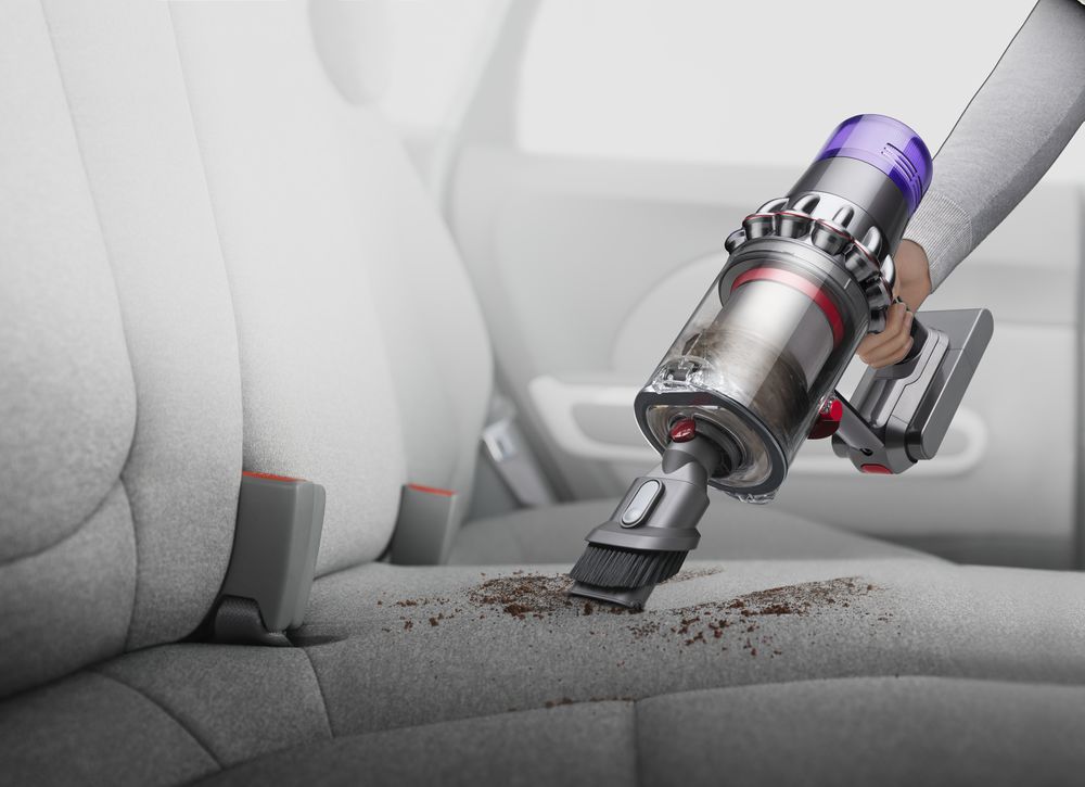 Dyson V11 Animal Extra Aspirapolvere a bastone 2 in 1 Batteria Secco Ciclonico Senza sacchetto 0,76 L Nichel, Viola