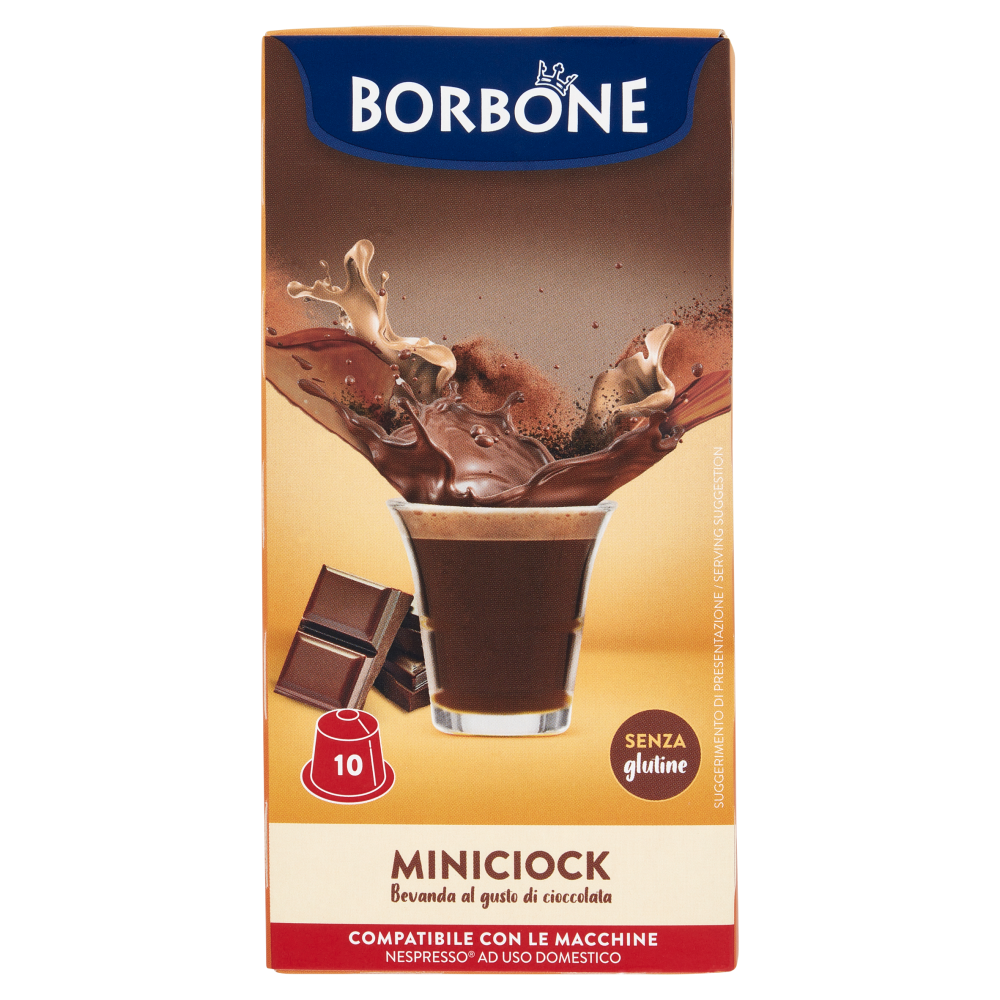 Borbone Miniciock Compatibile Nespresso 10 Capsule 10 x 7 g