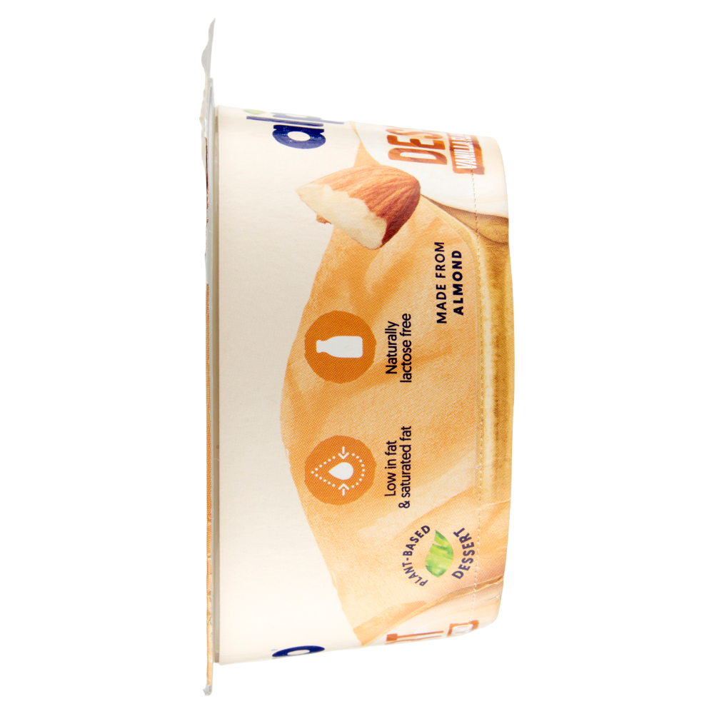 ALPRO Dessert Fresco 100% Vegetale, Gusto Mandorla Vaniglia, Senza Lattosio, Senza Conservanti, 135g