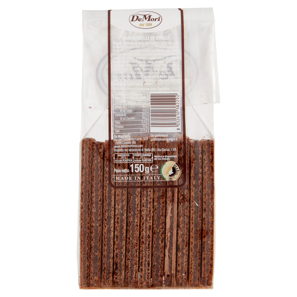 De Mori Canestrelli di Biella 150 g