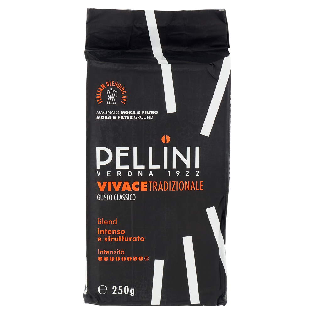 Pellini Vivace Tradizionale Gusto Classico Macinato Moka & Filtro 250 g
