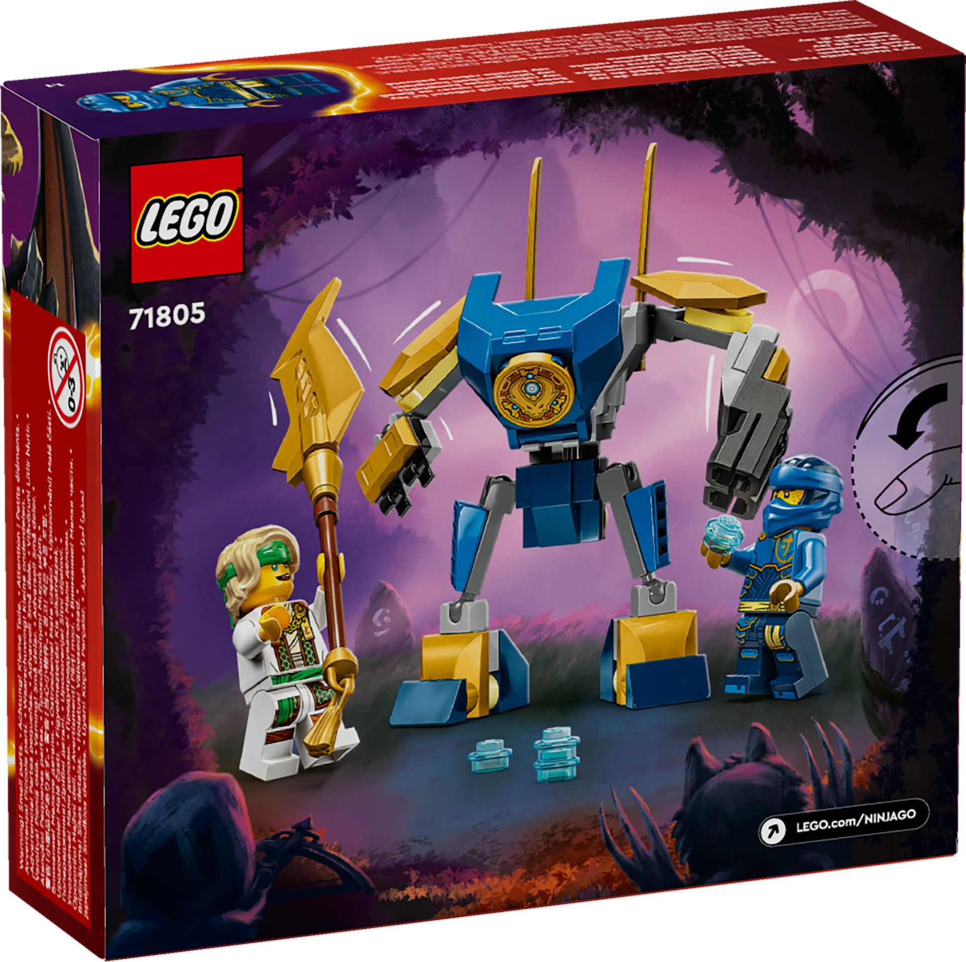 LEGO NINJAGO Pack Mech da battaglia di Jay