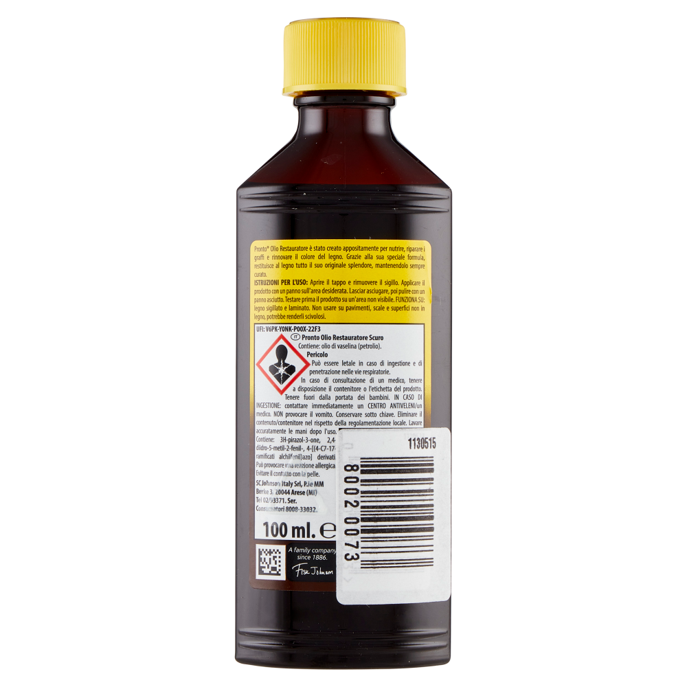 Pronto Olio Restauratore, colorazione scura, 100 ml