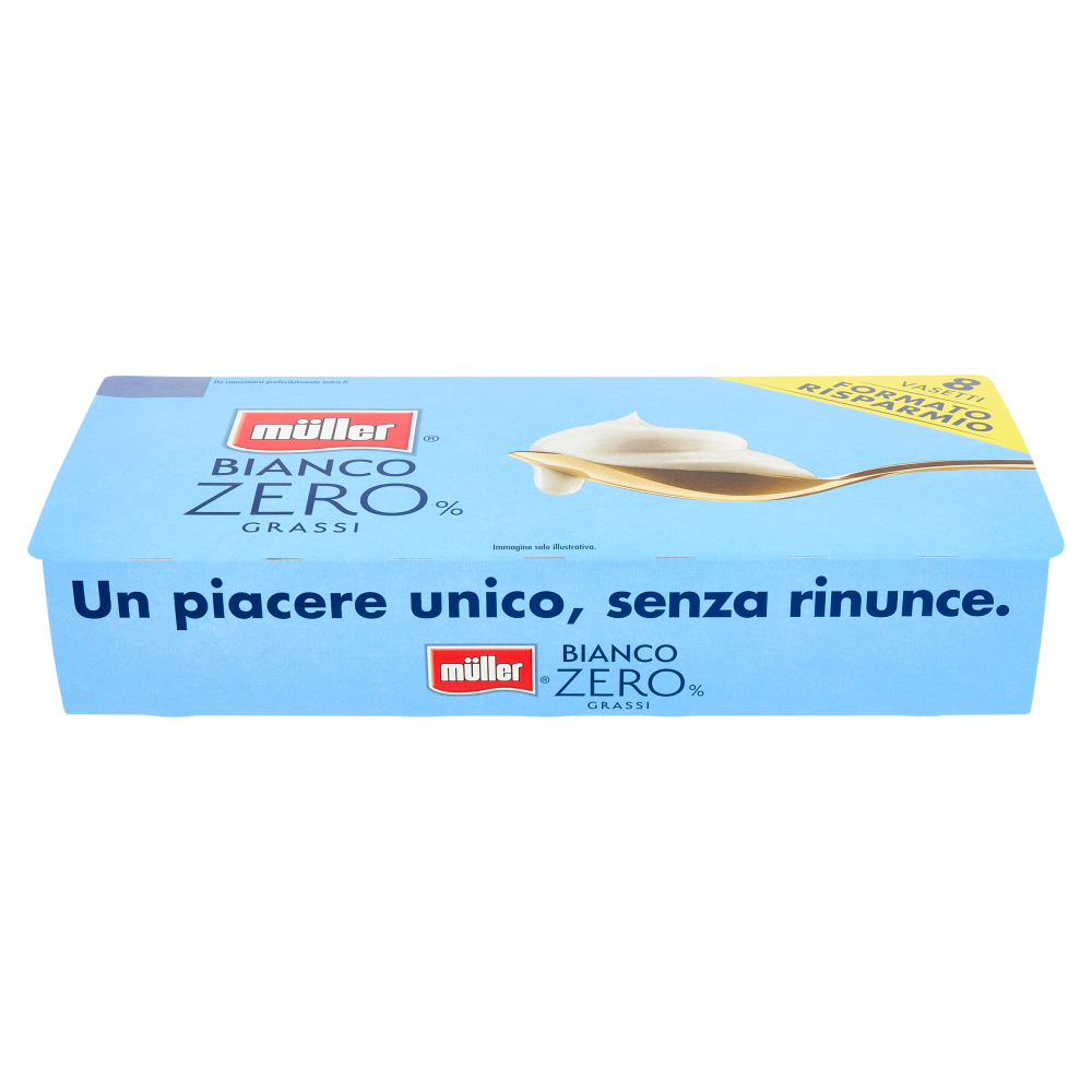 müller Bianco Zero% Grassi 8 x 125 g