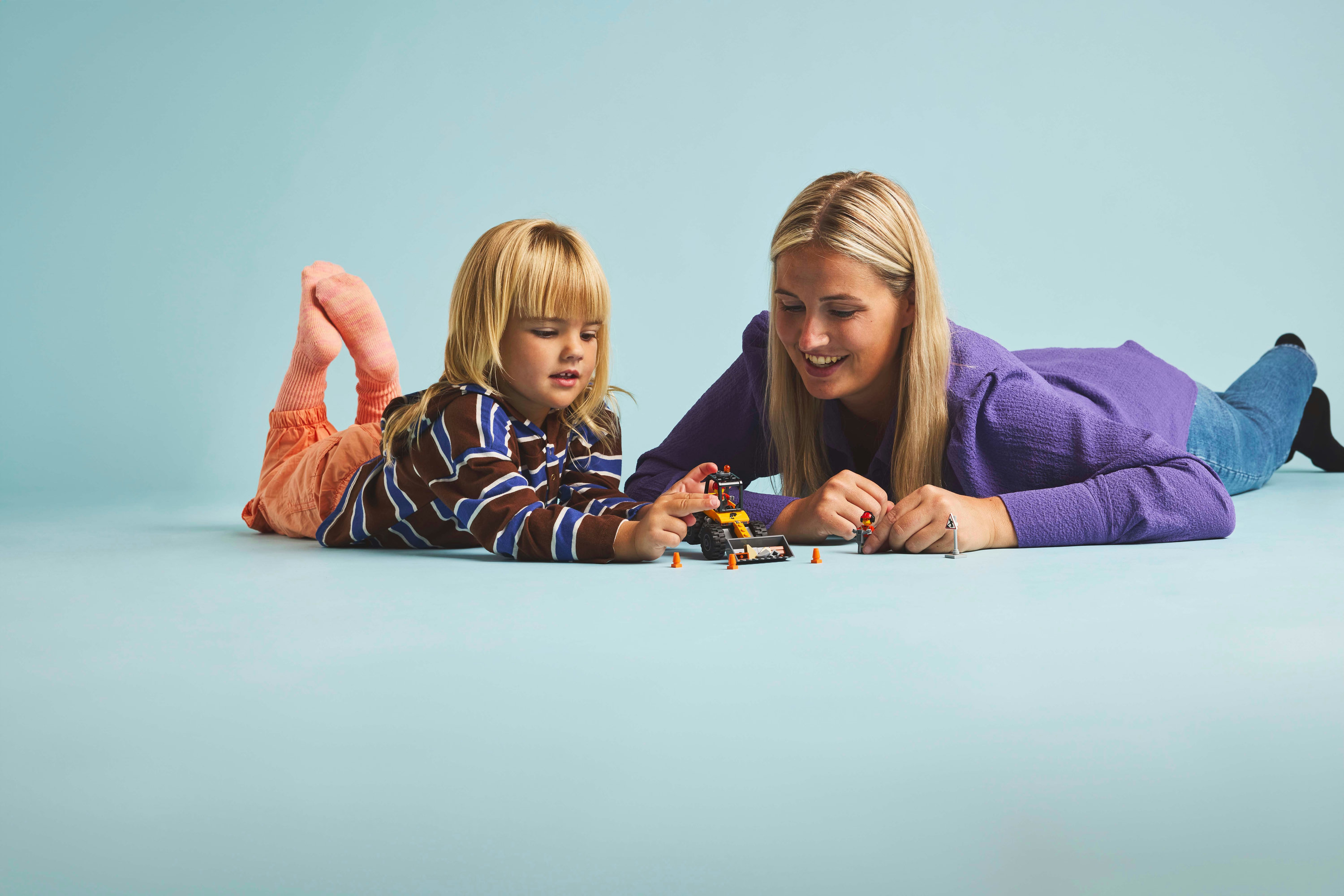 LEGO City Pala gommata gialla