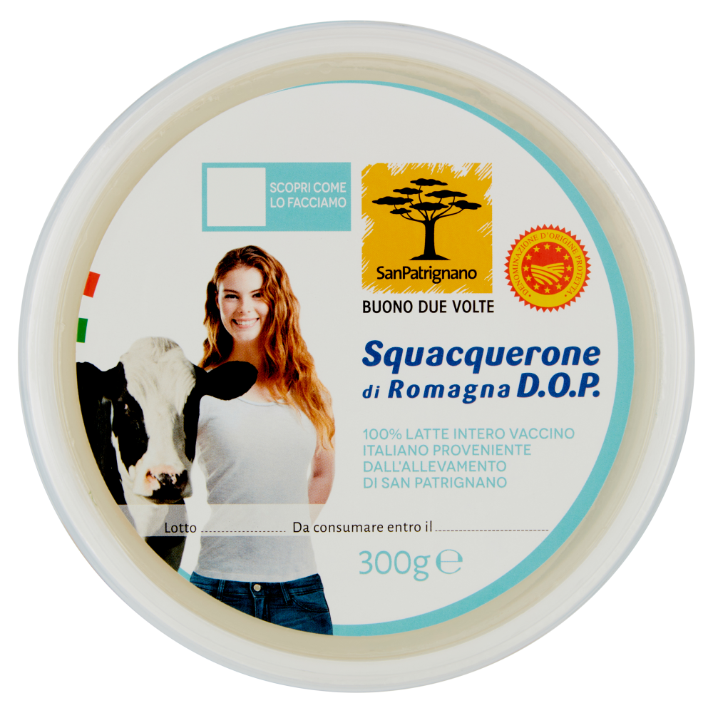 SanPatrignano Squacquerone di Romagna D.O.P. 300 g