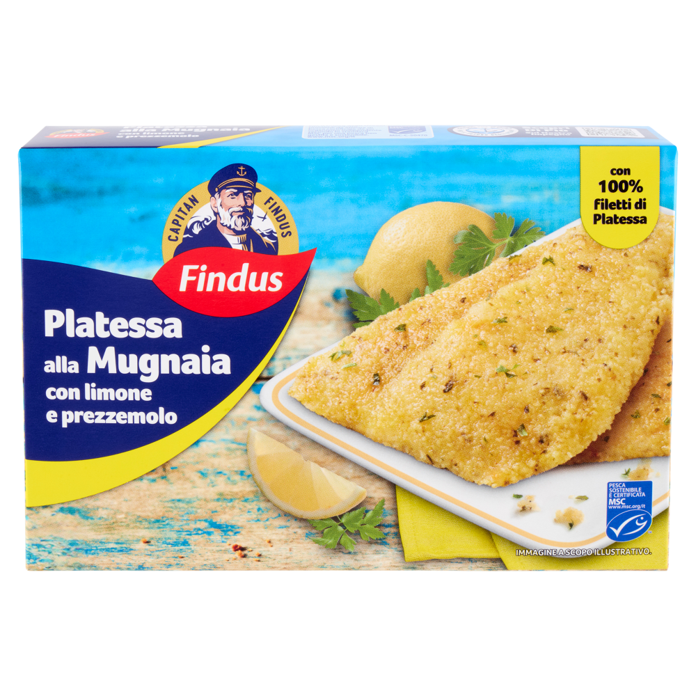 Capitan Findus Filetti di Platessa alla Mugnaia 250 g