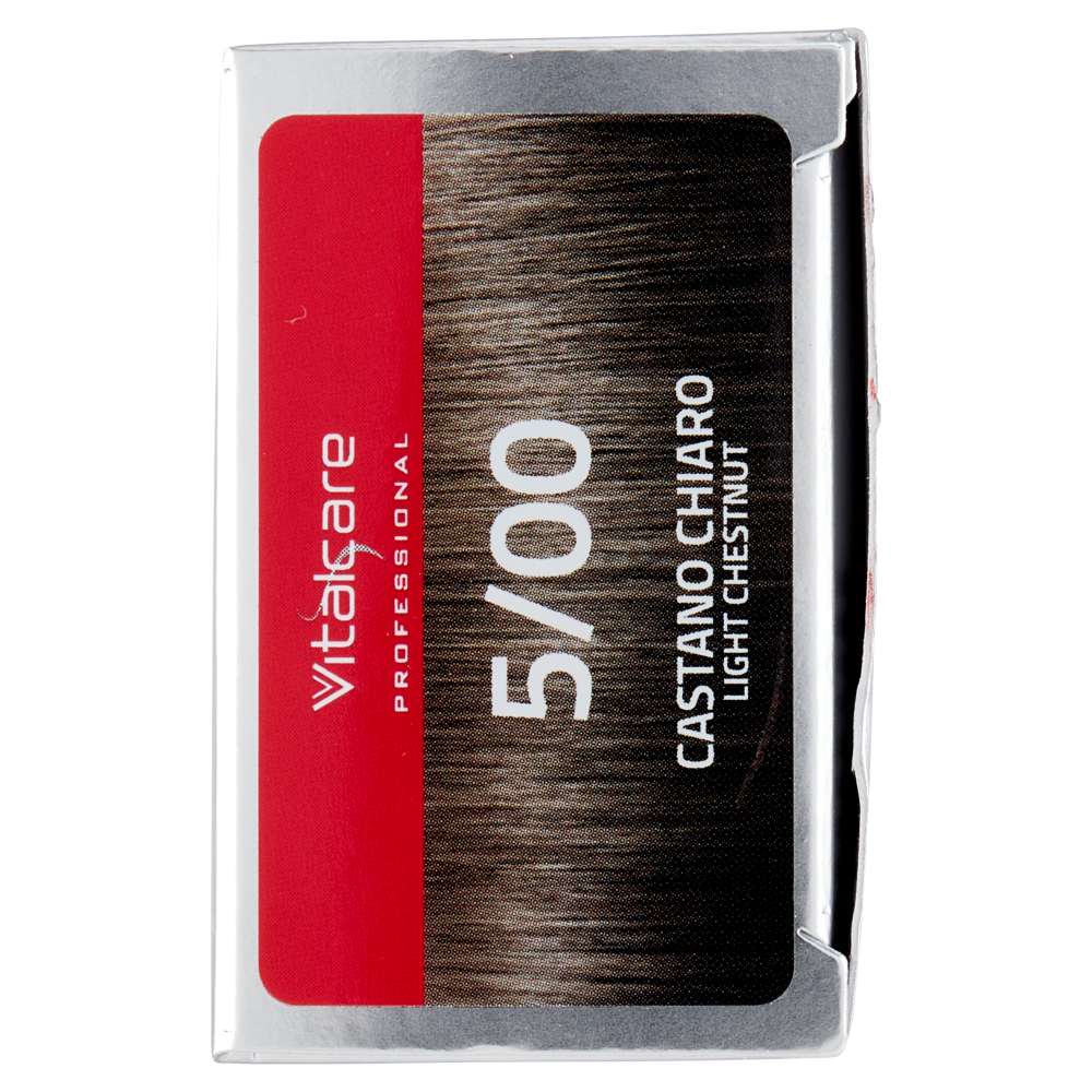 Vitalcare Professional Crema Colorante Capelli Permanente 5/00 Castano Chiaro 100 ml