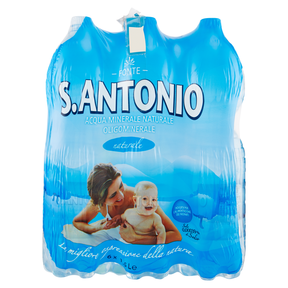 S. Antonio naturale 6 x 1,5 L