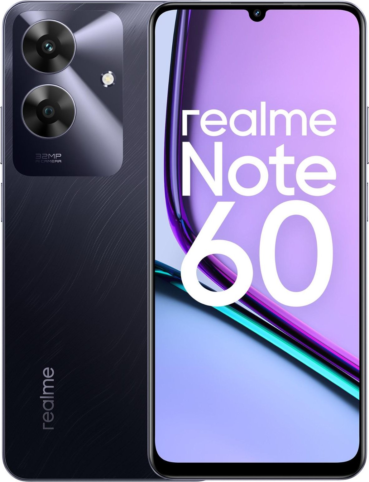 realme Note 60 17,1 cm (6.74") Doppia SIM Android 14 4G USB tipo-C 4 GB 128 GB 5000 mAh Nero