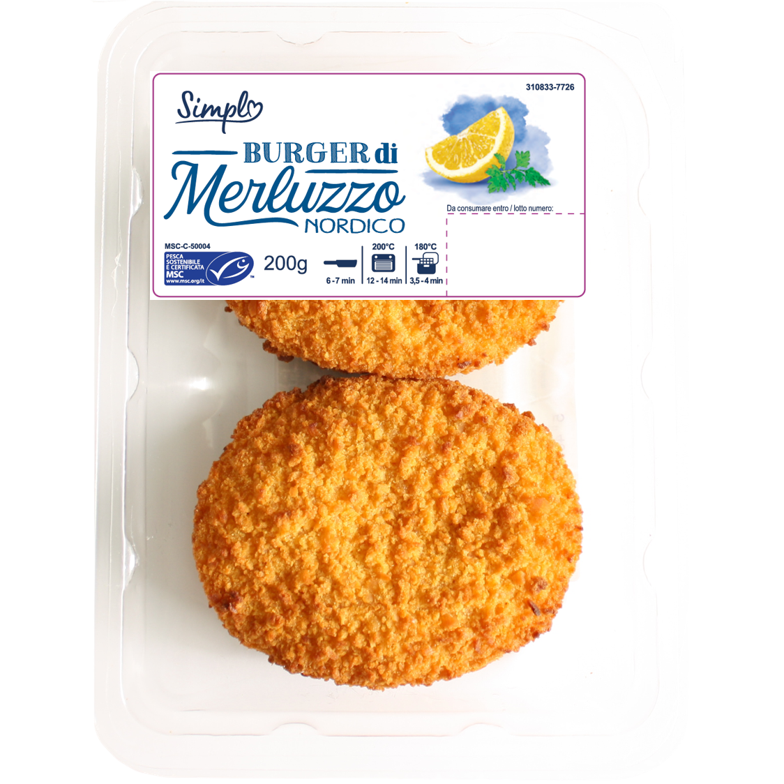 Burger di Merluzzo del Nord