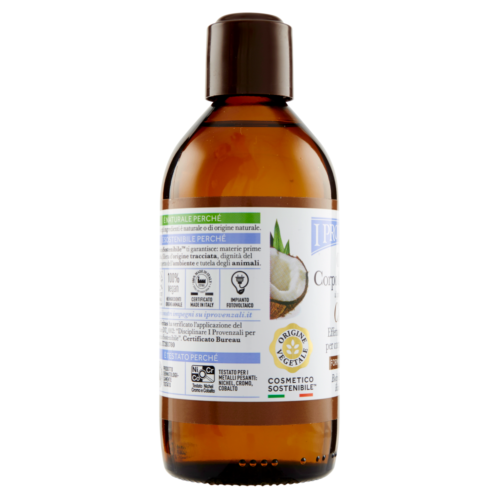 I Provenzali Olio Corpo & Capelli al profumo di Cocco Formula Ricca 200 ml