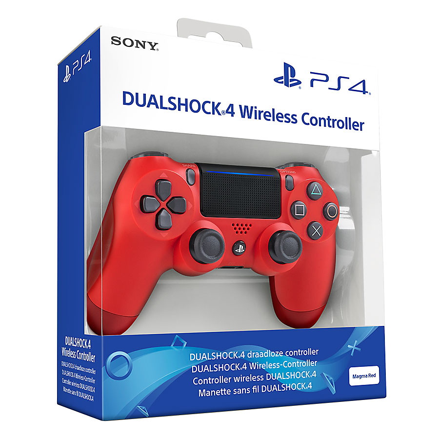 Sony DualShock 4 V2 Rosso Bluetooth/USB Gamepad Analogico/Digitale PlayStation  4: prezzi e offerte