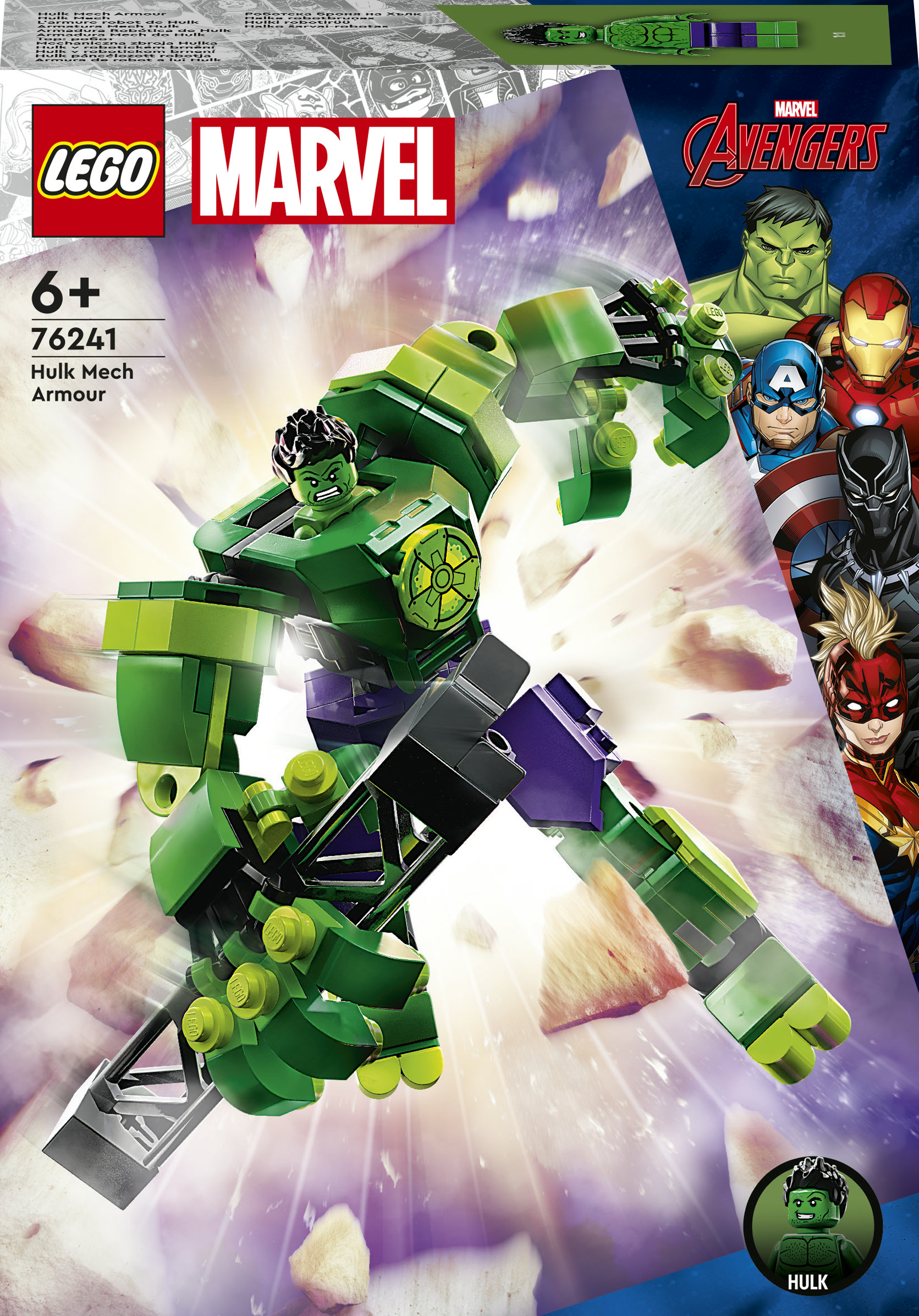 LEGO Marvel Avengers Armatura Mech Hulk