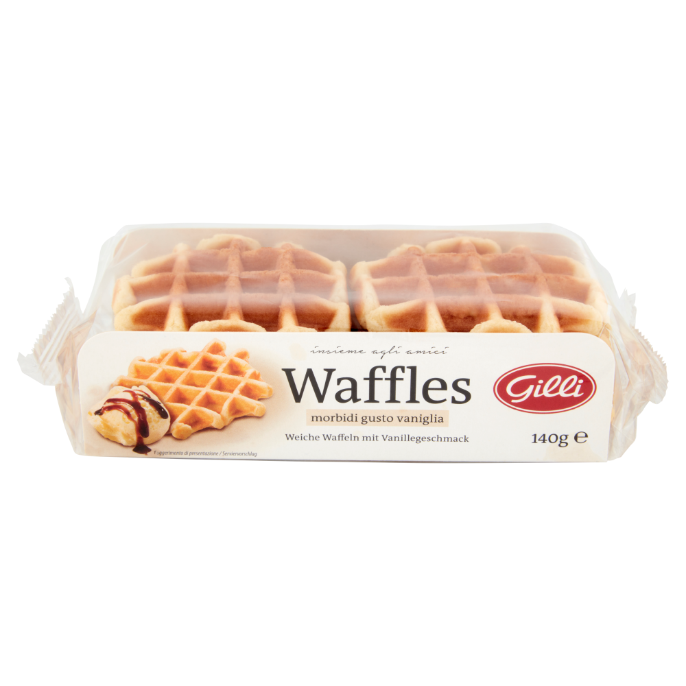Gilli Waffles morbidi gusto vaniglia 140 g