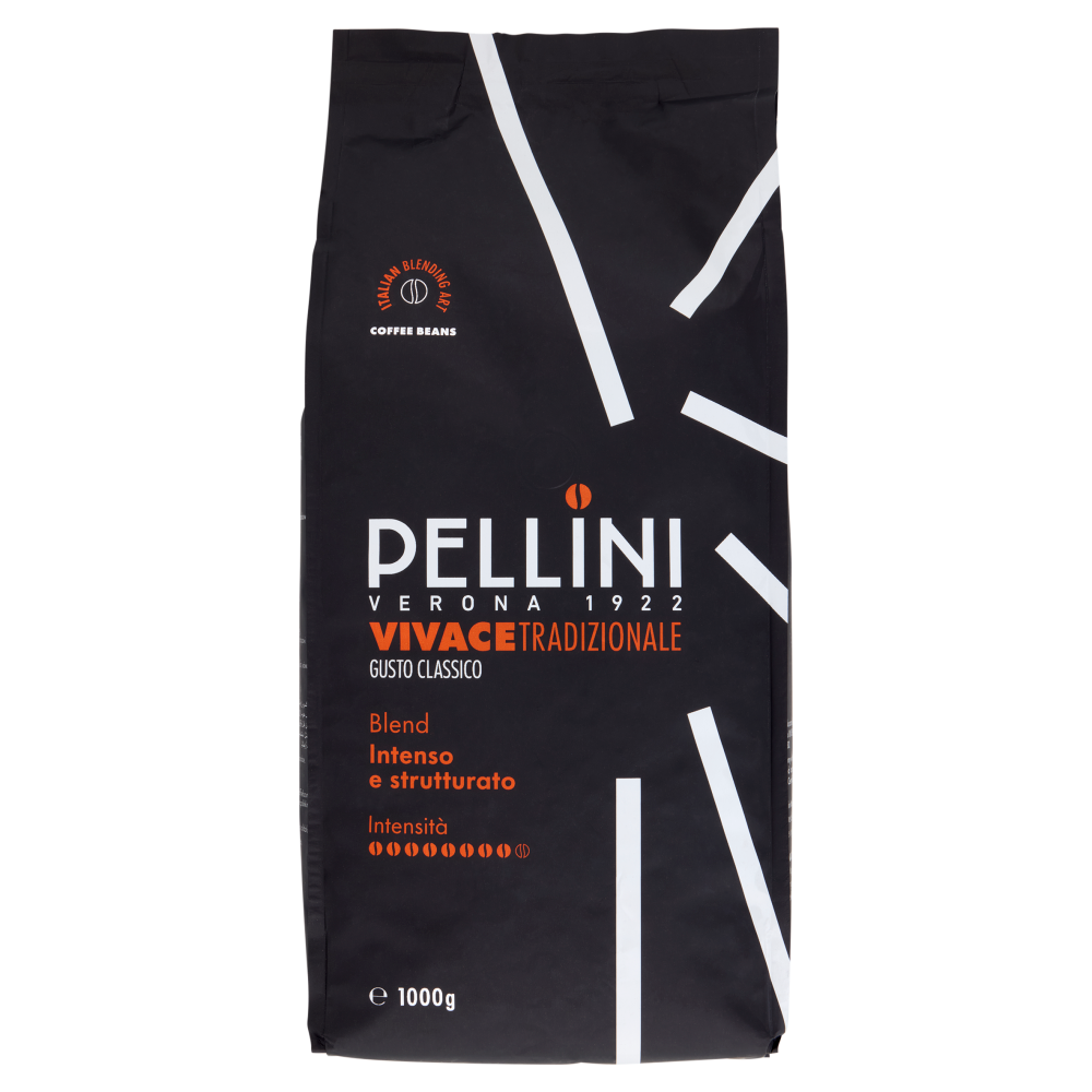 Pellini Vivace Tradizionale Gusto Classico Coffee Beans 1000 g