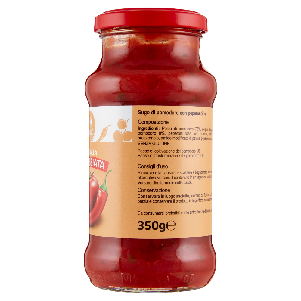 Carrefour Classic Sugo alla Arrabbiata 350 g