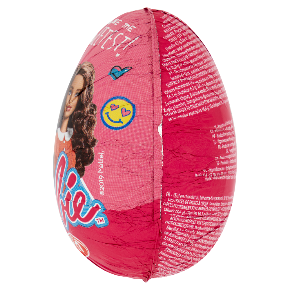 dolfin Maxi Ovetto di Cioccolato al latte finissimo Barbie 110 g