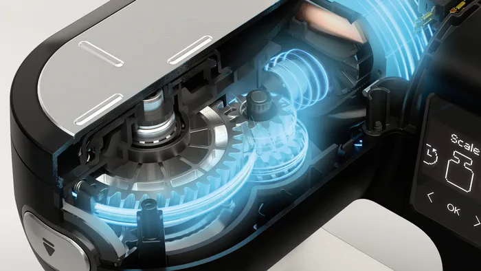 Bosch Serie 6 MUMS6ZS34 Macchina da Cucina 1600 W Nero, Inox spazzolato