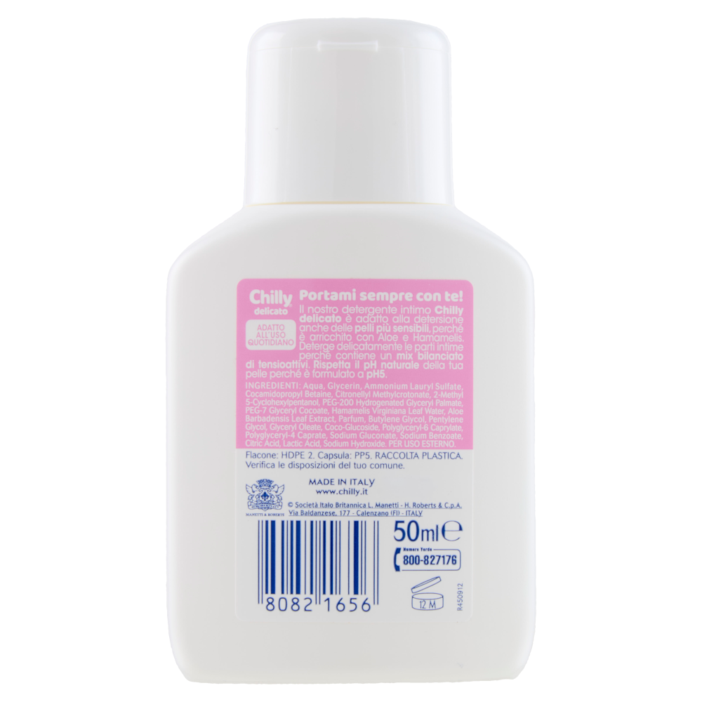 Chilly delicato Detergente Intimo 50 ml