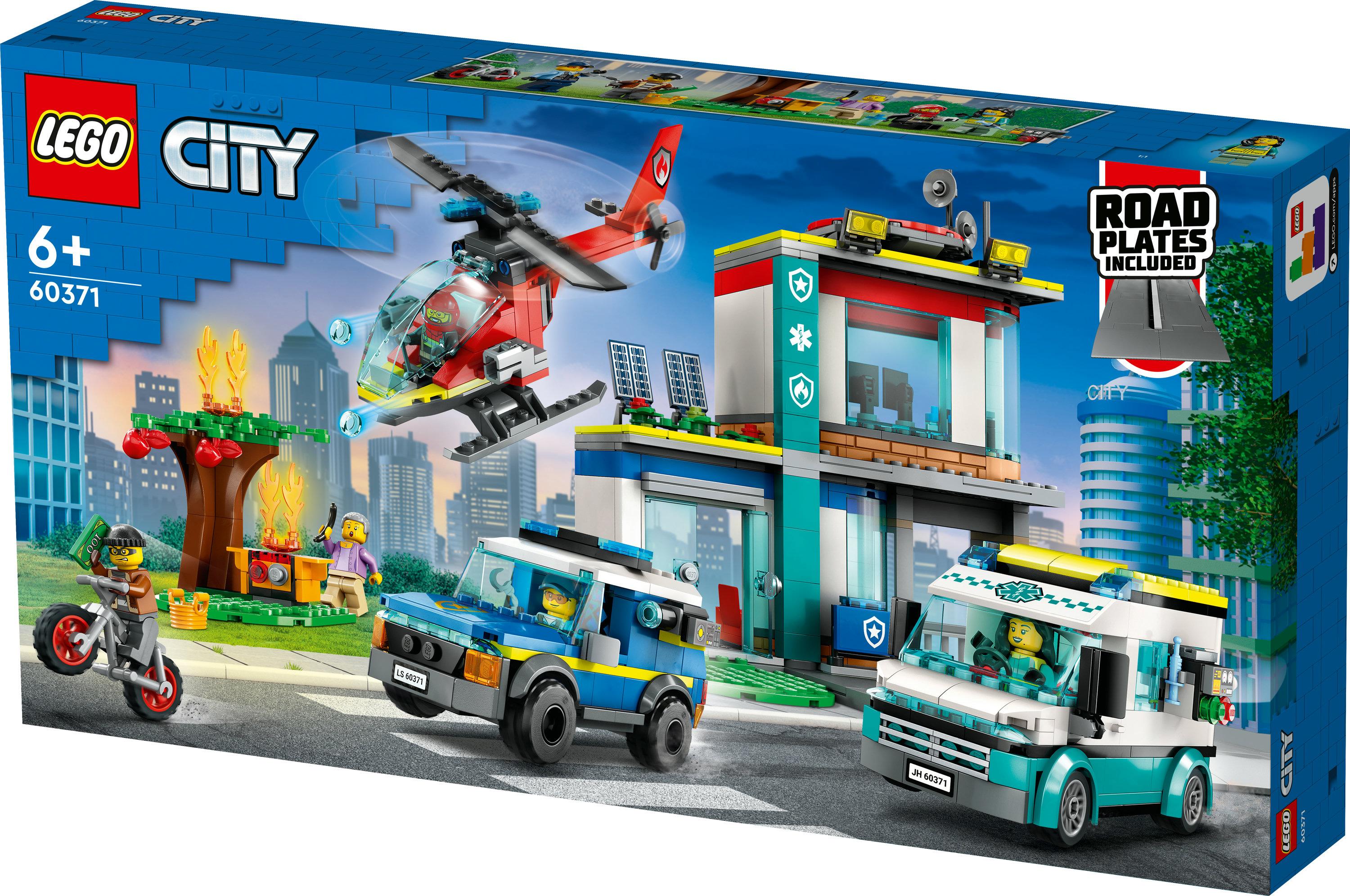 LEGO City Quartier generale veicoli d&rsquo;emergenza